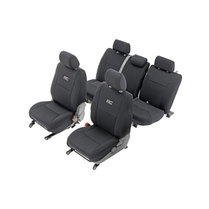 Rough Country Toyota Tacoma Seat Covers Front and Rear set 2005
