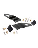 Rough Country 70539 54" Curved LED Light Bar Upper Windshield Mounts