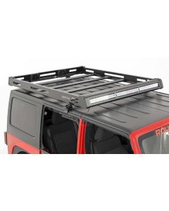 Rough Country 10615 Wrangler JK roof rack, LED lights