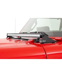 Rough Country 70057 Jeep Wrangler JL, Unlimited 50" LED lights hood kit