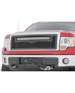 Rough Country 70233 F150 Mesh Grill Dual Row 30" LED lights