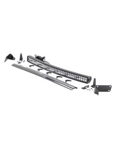 Rough Country 70570B Ram 2500, 3500 40" curved dual LED hidden bumper light bar
