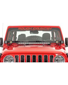 Rough Country Jeep Wrangler JL, Unlimited, Gladiator JT Quad LED pod kit