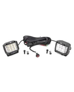 Rough Country 70904 3" Wide Angle OSRAM LED lights