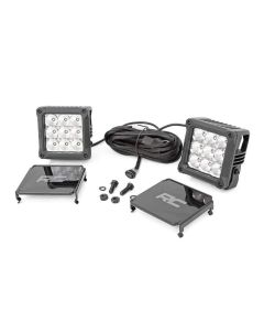 Rough Country 70905DRL 4" Square LED lights