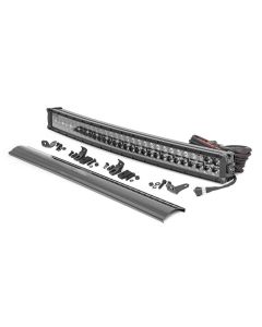 Rough Country 72930BD 30" curved dual row Cool White CREE LED light bar