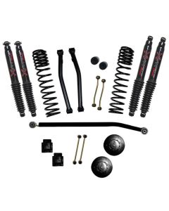 Skyjacker G350PBLTD Jeep Gladiator JT 4-Door 3.5" coil lift kit, Black Max shocks