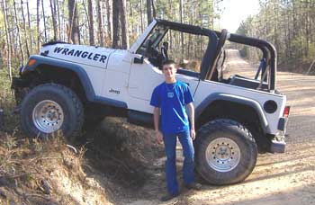 Lifted Jeep Wrangler Mudding