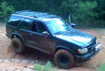 1999 Ford explorer sport body lift #6