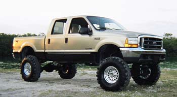 2000 Ford f250 diesel lift kit #8