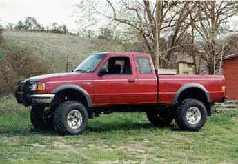 Lifted 1995 Ford Ranger