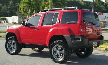 2006 Nissan pathfinder suspension lift kit #4
