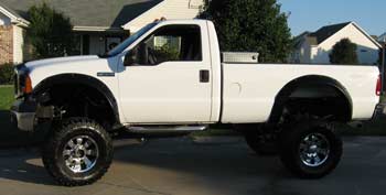 2005 Ford f250 diesel body lift #6