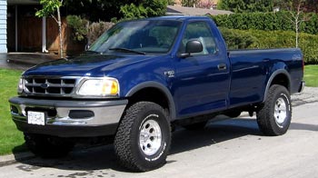 1998 F150 ford motor part truck #2