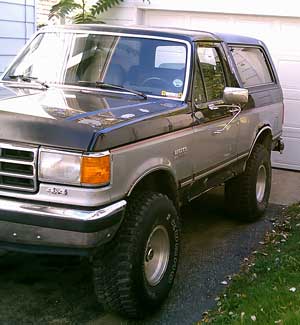 1989 Ford bronco body lift kit #2