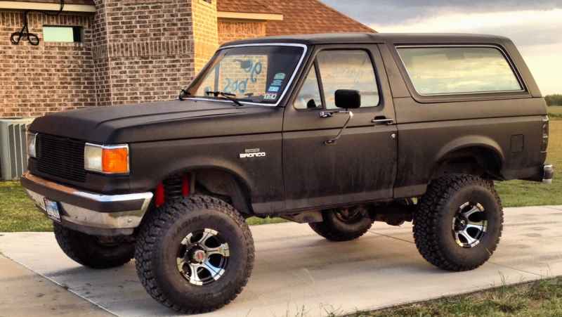 1989 Ford bronco body kit