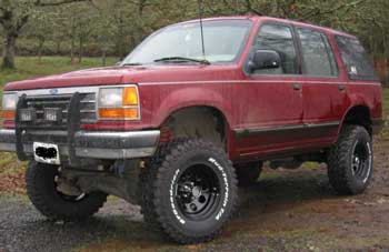 91 Ford explorer lifted #6