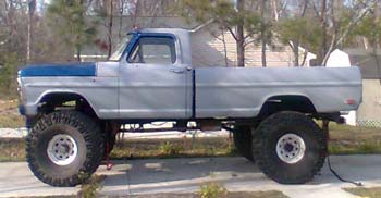 Ford f350 body lift #7