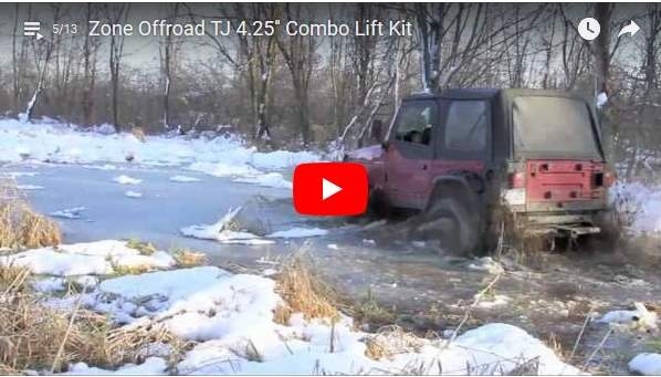 Zone Offroad Wrangler TJ Combo Kit
