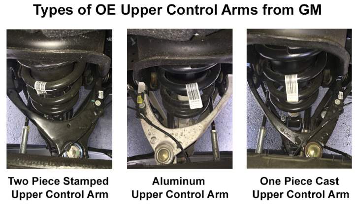 Suburban control arms