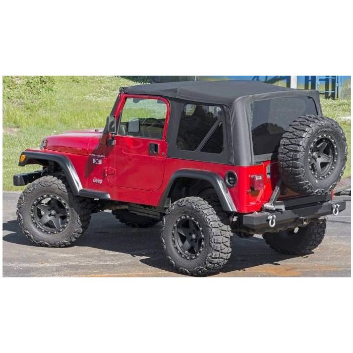 Rough Country Jeep Wrangler TJ full steel doors Soft Top