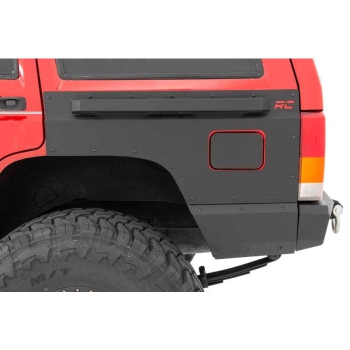 Rough Country Jeep Cherokee Xj Rear Upper Lower Quarter Panel Armor 1997 1998 1999 2000 2001