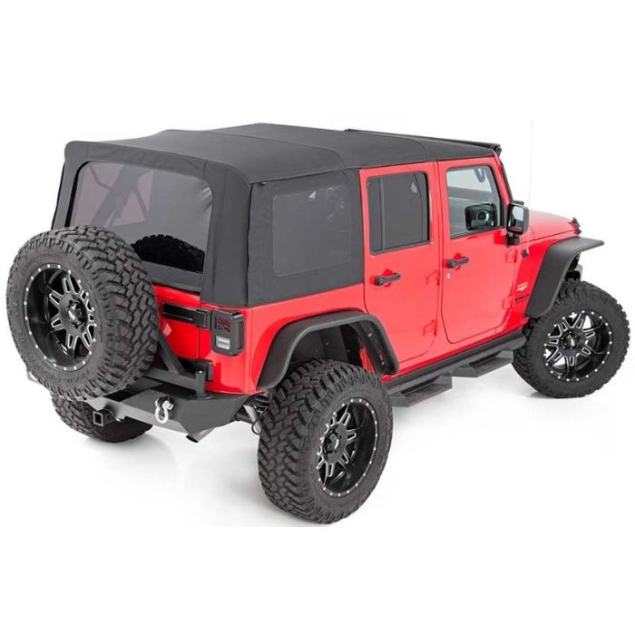 Rough Country Jeep Wrangler JK 4-Door Soft Top 2010 2011 2012 2013 2014 2015 2016 2017 2018 Rough Country Jeep Wrangler JK 4-Door Soft Top 2010 2011 2012 2013 2014 2015 2016 2017 2018