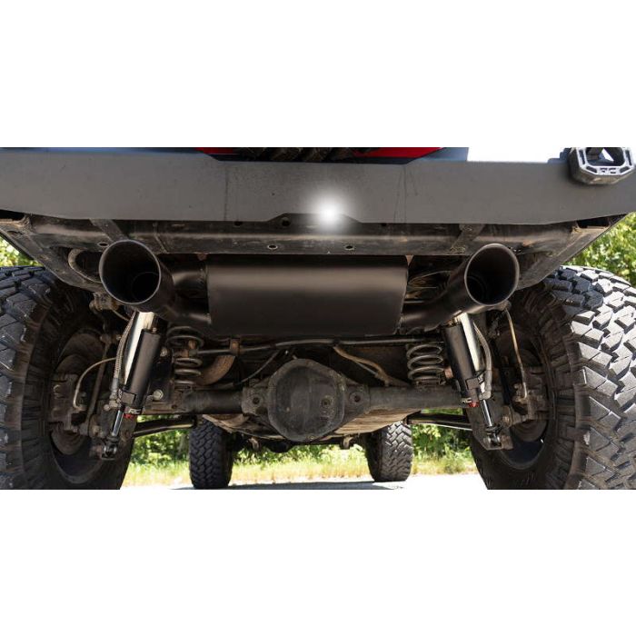 Rough Country Jeep Wrangler JK Dual Outlet Performance Exhaust