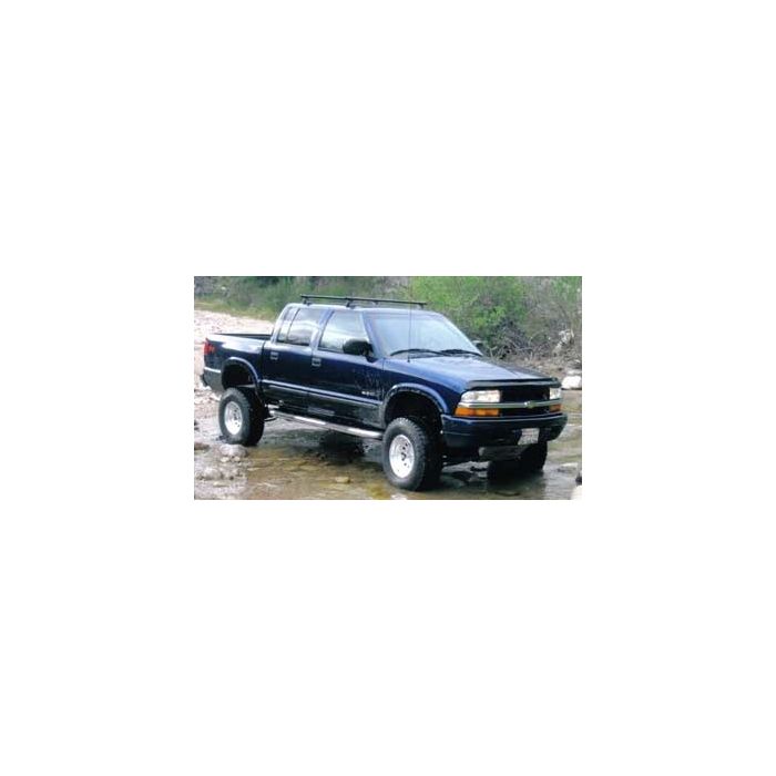 2003 Chevy S10 Crew Cab With 6 Superlift Suspension Lift Kit