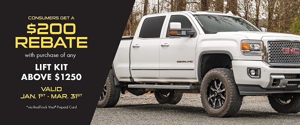 Superlift March 31st Rebate